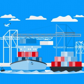 E-commerce sea transportation